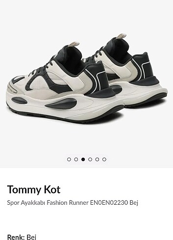 38 Beden Tommy Hilfiger bayan spor ayakkabı 