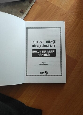 Hukuk terimleri sözlüğü 