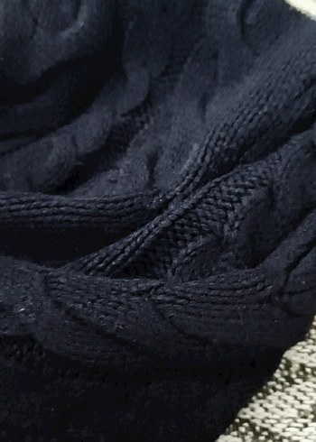 lacıvert Boğazlı Örgü kazak LCW m beden - Görsel 7