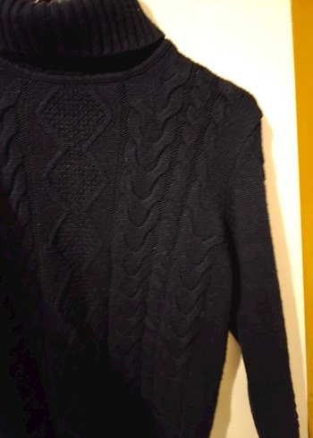 lacıvert Boğazlı Örgü kazak LCW m beden - Görsel 4