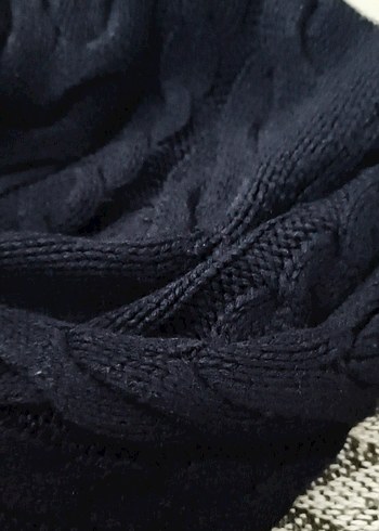 lacıvert Boğazlı Örgü kazak LCW m beden - Görsel 8