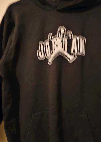 götten siyah Kapüşonlu Air Jordan Sweatshirt - Görsel 2