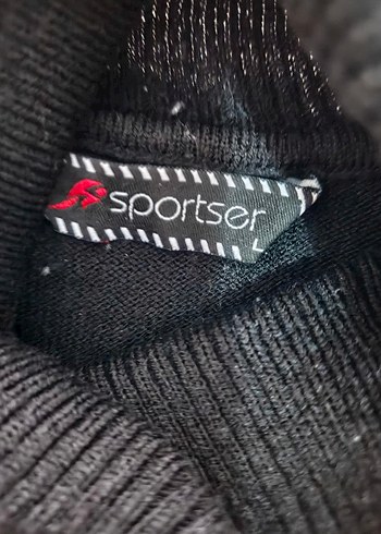 Siyah Boğazlı İnce trıko Kazak - Görsel 7