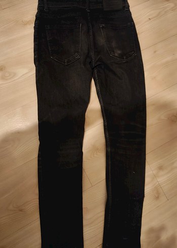 Siyah Erkek Kot Pantolon - Regular Fit - Görsel 4