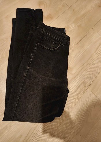 Siyah Erkek Kot Pantolon - Regular Fit - Görsel 5