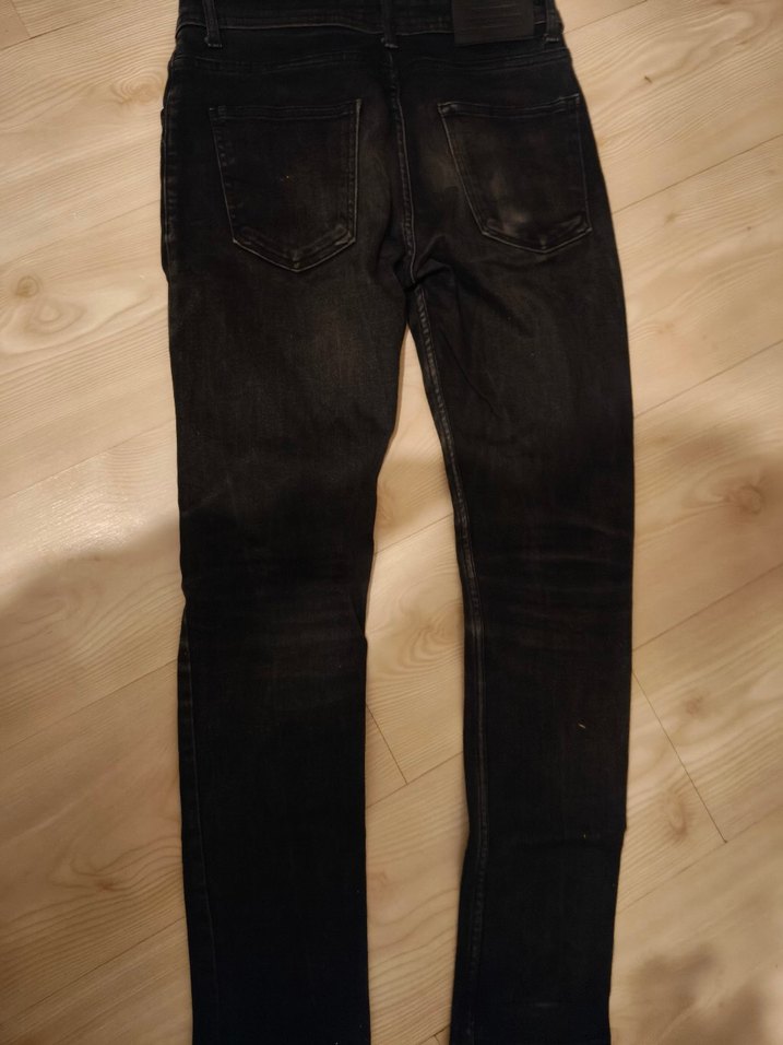 Siyah Erkek Kot Pantolon - Regular Fit - Görsel 4