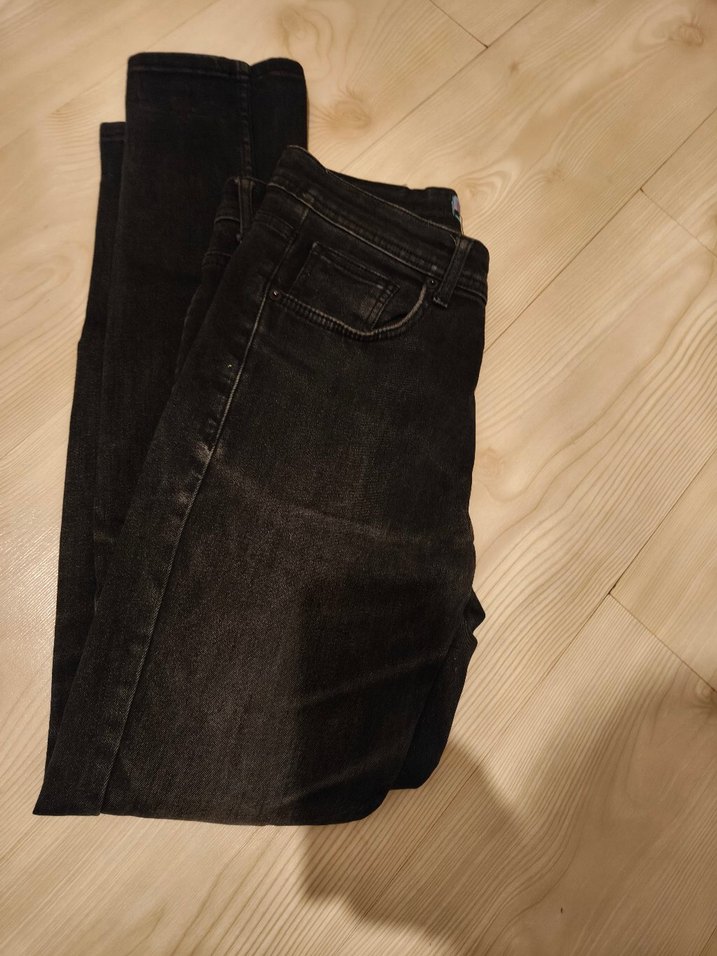 Siyah Erkek Kot Pantolon - Regular Fit - Görsel 5