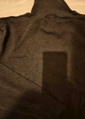 Gri Boğazlı Triko Kazak lcw - Görsel 6