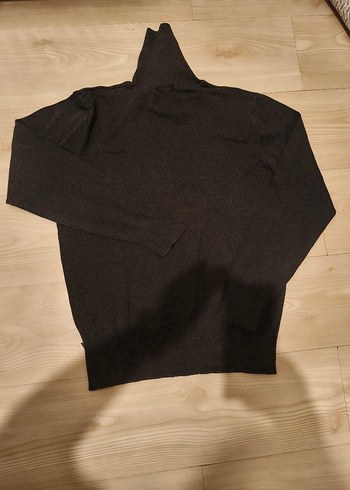 Gri Boğazlı Triko Kazak lcw - Görsel 7