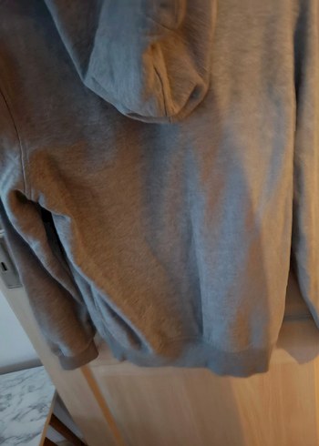 Gri Lacoste Erkek Kapüşonlu Sweatshirt - Görsel 7