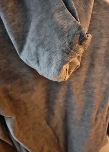 Gri Lacoste Erkek Kapüşonlu Sweatshirt - Görsel 6