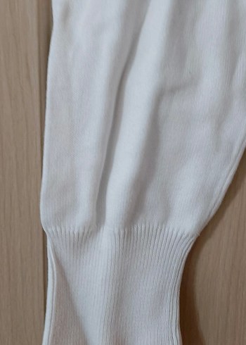 erkek beyaz trıko kazak - Görsel 3