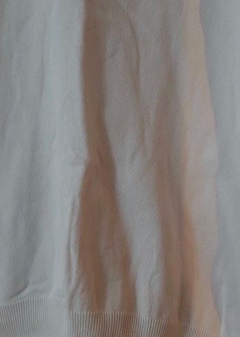 erkek beyaz trıko kazak - Görsel 2