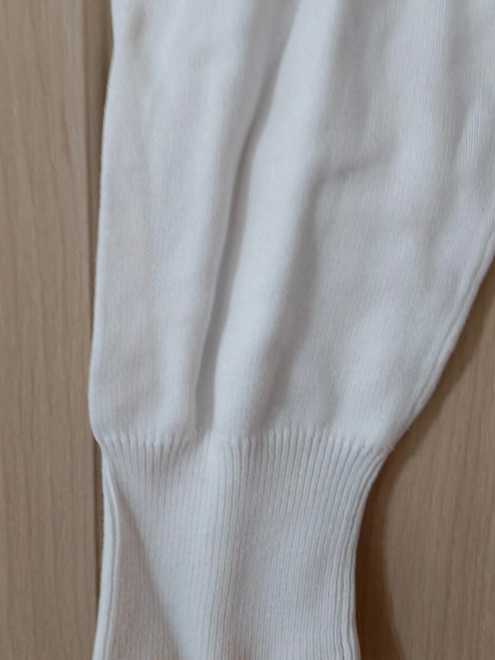 erkek beyaz trıko kazak - Görsel 3