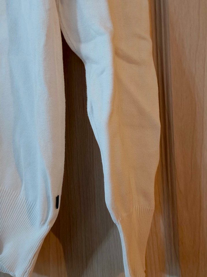 erkek beyaz trıko kazak - Görsel 4