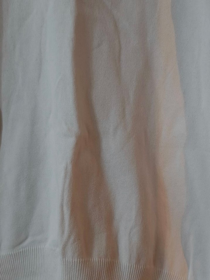 erkek beyaz trıko kazak - Görsel 2