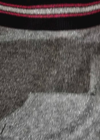 4/5 yaş kızlar için Gri Nakışlı Uzun Kollu Sweatshirt - Görsel 7