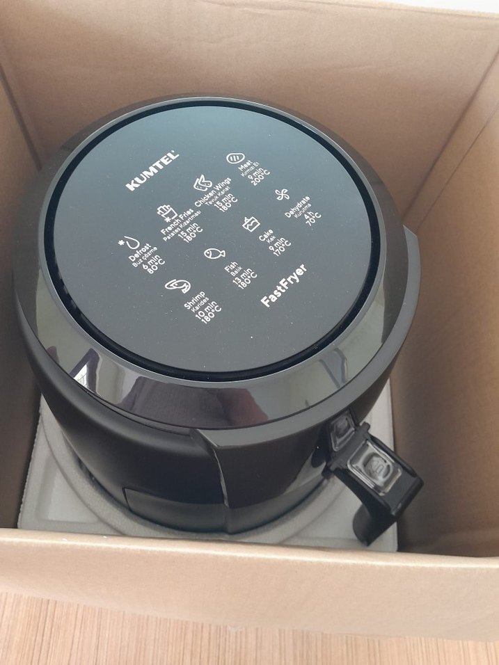 Kumtel Dijital Fritöz 5.5 Litre Siyah - Görsel 2