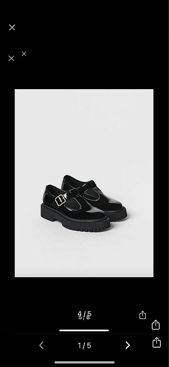Zara rugan lolita ayakkabı