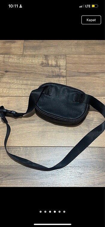  Beden Siyah küçük bel çantası H&M