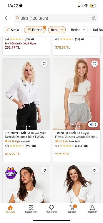 xs Beden Beyaz gömlek