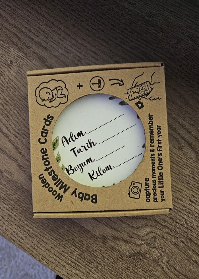 12 aylik bebek kartlari - Görsel 2