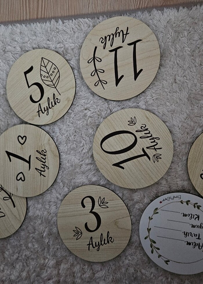 12 aylik bebek kartlari - Görsel 3