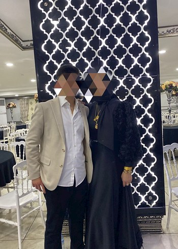 Uzun Siyah Elbise - Görsel 3