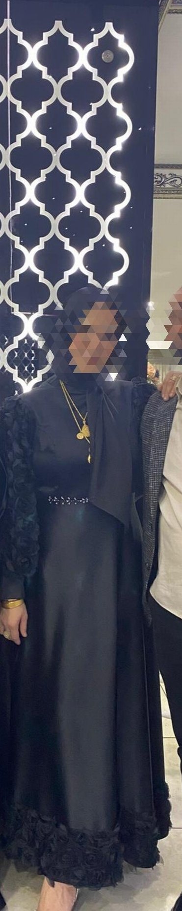 Uzun Siyah Elbise - Görsel 4