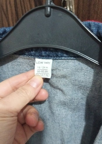LC Waikiki erkek Çocuk Gri Baskılı Mavi Kot Ceket