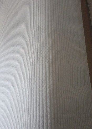 Gri Beyaz Çizgili Yatak Örtüsü - Görsel 4