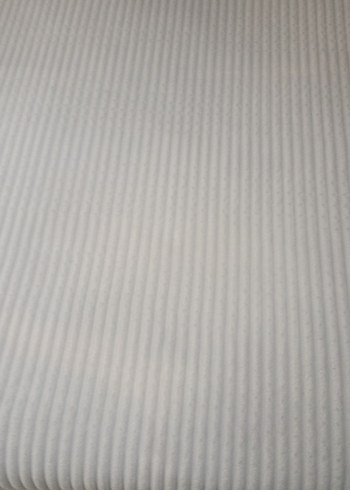 Gri Beyaz Çizgili Yatak Örtüsü - Görsel 3