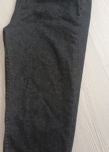 Diğer Siyah Regular Fit Kadın Midi Kot Pantolon