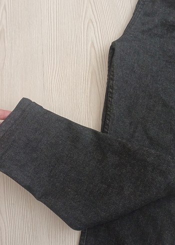 42 Beden Siyah Regular Fit Kadın Midi Kot Pantolon