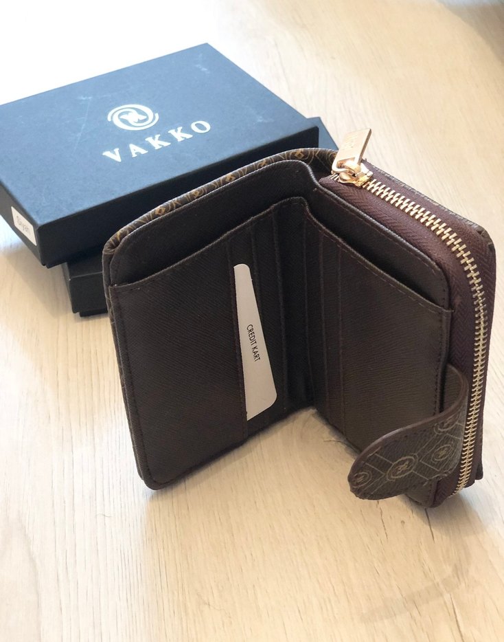 Vakko Deri Kadın Cüzdanı - Klasik Şıklık - Görsel 3