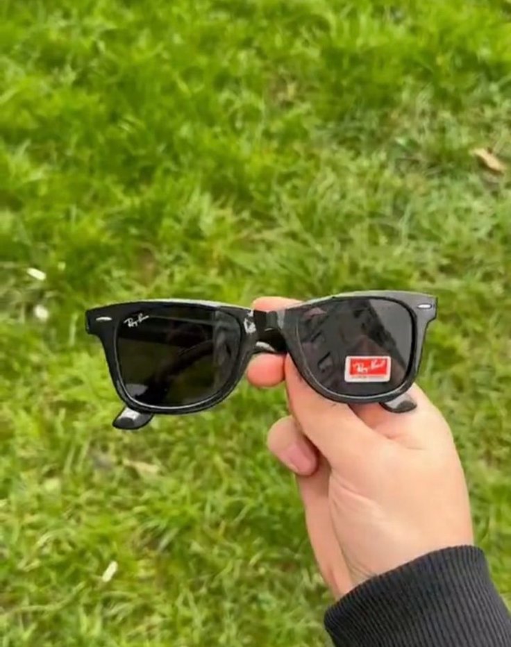 Ray Ban unisex Ray Ban deri kutu hediye güneş gözlüğü - Görsel 3