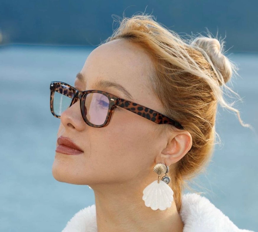 Uv 400 filtre ve mavi ışık korumalı imaj gözlüğü - Görsel 3