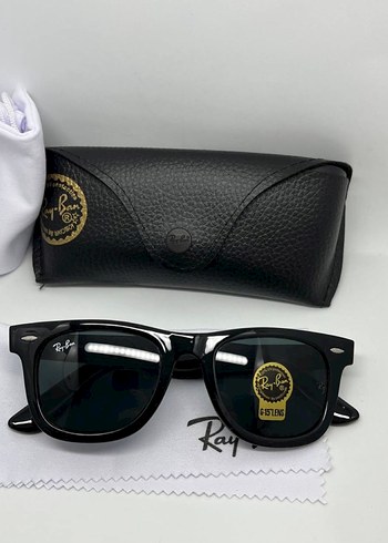 Ray Ban unisex Ray Ban deri kutu hediye güneş u - Görsel 2
