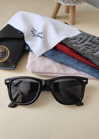 Ray Ban unisex Ray Ban deri kutu hediye Güneş Gözlüğü - Görsel 2