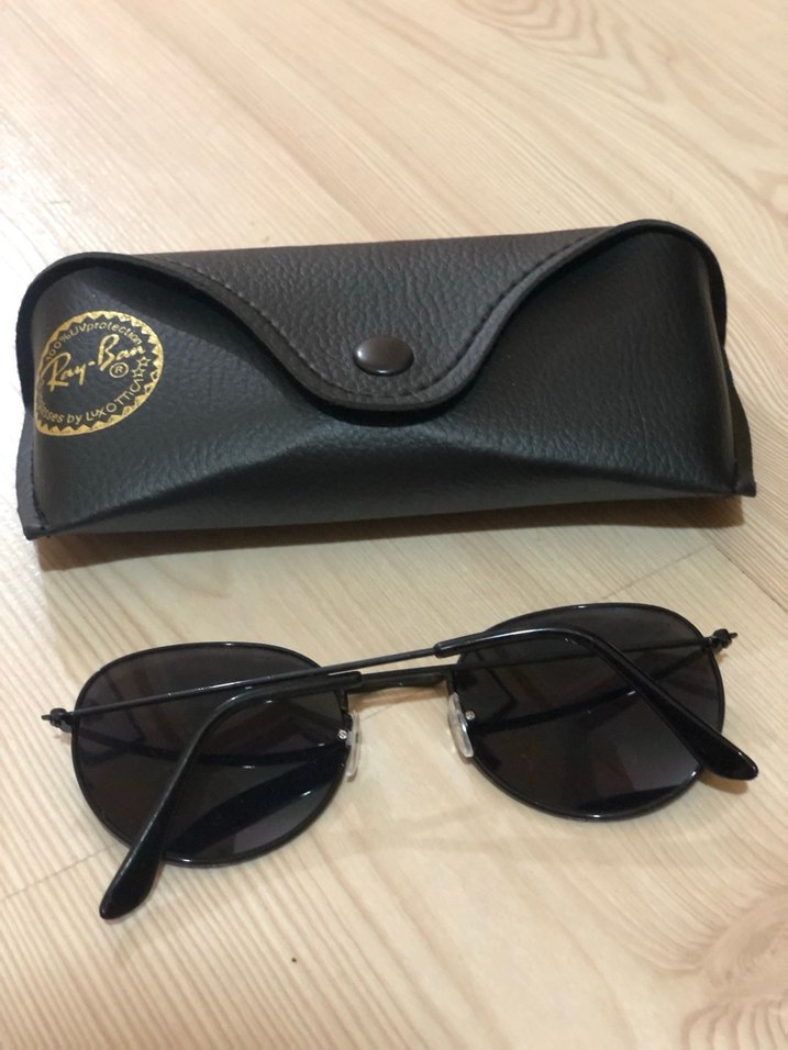 Ray-Ban unisex Ray Ban deri kutu hediye güneş gözlüğü - Görsel 4