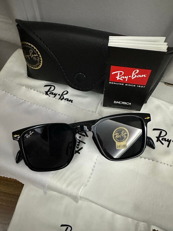 Ray-Ban Siyah Erkek Güneş Gözlüğü - Görsel 2