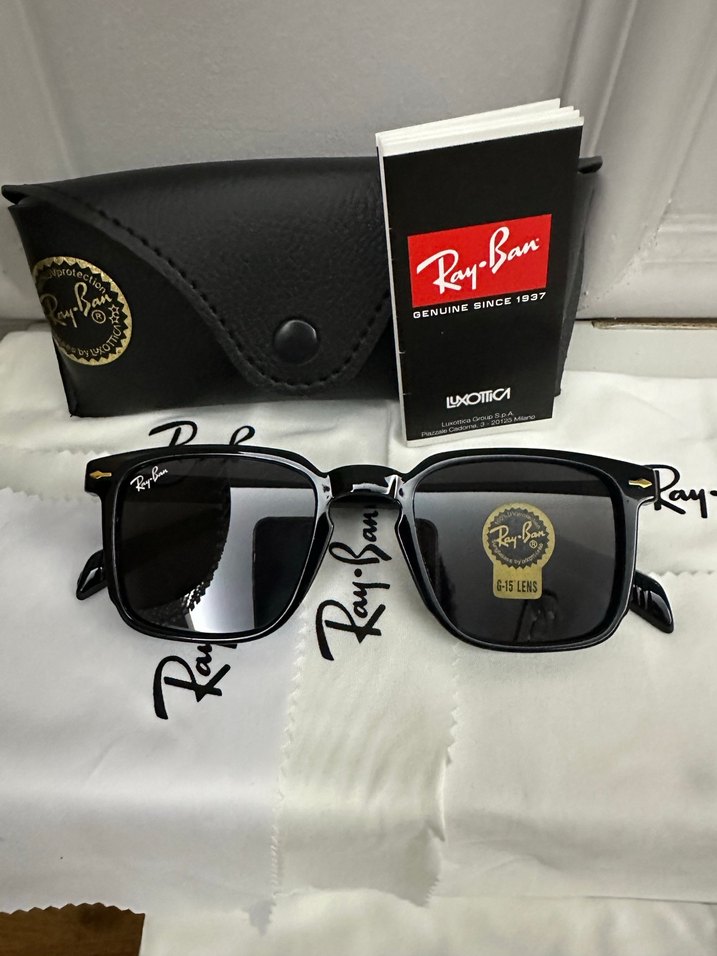 Ray-Ban Siyah Erkek Güneş Gözlüğü - Görsel 3