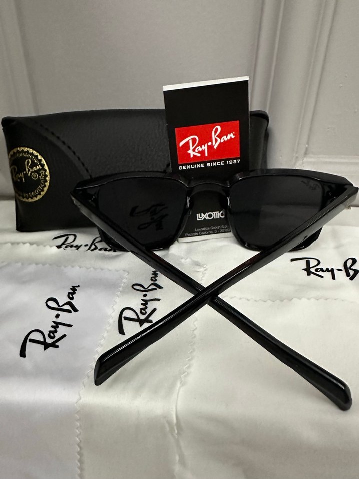 Ray-Ban Siyah Erkek Güneş Gözlüğü - Görsel 4