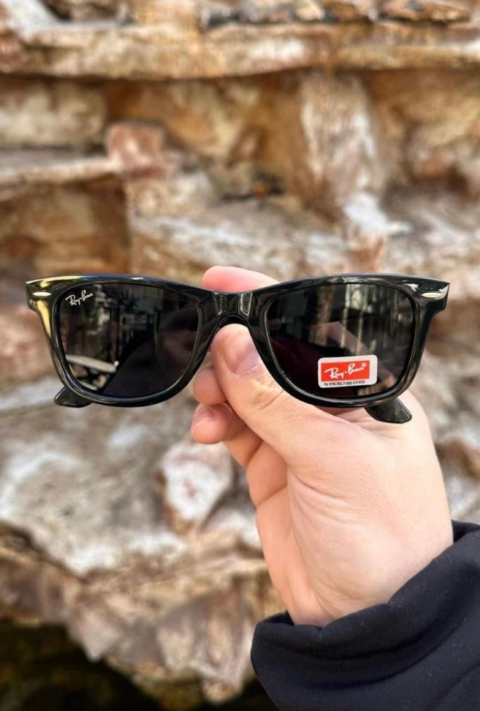 Ray Ban unisex Ray Ban deri kutu hediye güneş gözlüğü - Görsel 2
