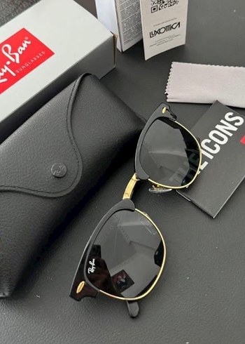 Ray Ban unisex Ray Ban deri kutu hediye güneş gözlüğü - Görsel 2