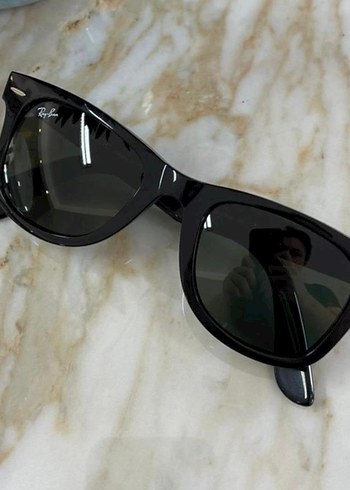 Ray Ban unisex Ray Ban deri kutu hediye güneş gözlüğü - Görsel 2