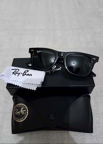 Ray-Ban Wayfarer Siyah Kadın Güneş Gözlüğü - Görsel 2