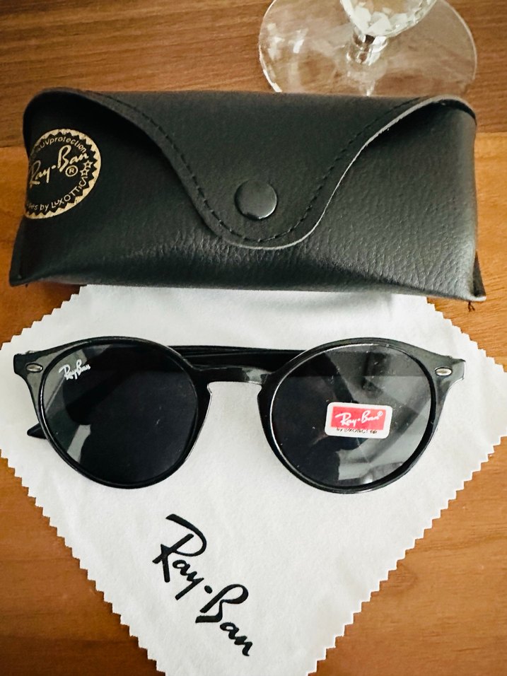 Ray-Ban unisex Siyah Güneş Gözlüğü - Görsel 3