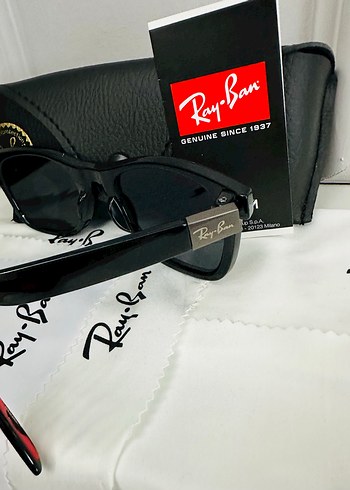 Ray-Ban Siyah Parlak unisex  Güneş Gözlüğü - Görsel 5
