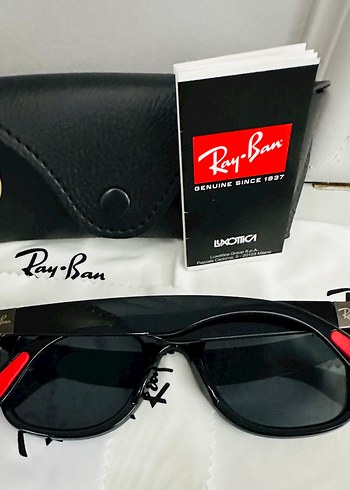 Ray-Ban Siyah Parlak unisex  Güneş Gözlüğü - Görsel 6